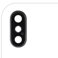 Back Camera Lens With Bracket & Bezel For iPhone XS / XS Max (Silver)