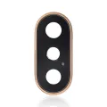 Back Camera Lens With Bracket & Bezel For iPhone XS / XS Max (Gold)