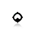Loudspeaker / Mic Mesh For iPhone XS (Black) (10 Pack)
