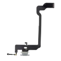 Charging Port Flex Cable For iPhone XS (Aftermarket) (Silver)