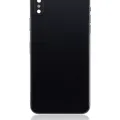 Back Housing With Small Components Pre-Installed For iPhone XS Max (No Logo) (Aftermarket Plus) (Space Gray)