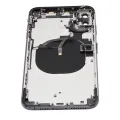 Back Housing With Small Components Pre-Installed For iPhone XS Max (No Logo) (Aftermarket Plus) (Space Gray)