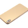 Back Housing With Small Components Pre-Installed For iPhone XS Max (No Logo) (Aftermarket Plus) (Gold)