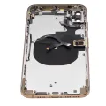 Back Housing With Small Components Pre-Installed For iPhone XS Max (No Logo) (Aftermarket Plus) (Gold)