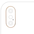 Back Camera Bezel Ring Only For iPhone XS / XS Max (Gold) (10 Pack)