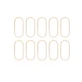 Back Camera Bezel Ring Only For iPhone XS / XS Max (Gold) (10 Pack)