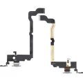 Charging Port Flex Cable For iPhone XS Max (Aftermarket) (Silver)