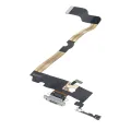 Charging Port Flex Cable For iPhone XS Max (Aftermarket) (Silver)