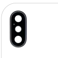 Back Camera Lens With Bracket & Bezel For iPhone XS / XS Max (Real Sapphire) (Premium) (Space Gray)