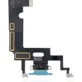 Charging Port Flex Cable For iPhone XR (Premium) (Blue)