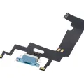Charging Port Flex Cable For iPhone XR (Premium) (Blue)