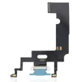 Charging Port Flex Cable For iPhone XR (Premium) (Blue)