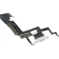 Charging Port Flex Cable For iPhone XR (Premium) (White)