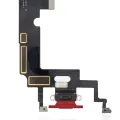 Charging Port Flex Cable For iPhone XR (Premium) (Red)