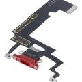 Charging Port Flex Cable For iPhone XR (Premium) (Red)