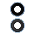 Back Camera Lens With Bracket & Bezel For iPhone XR (Aftermarket Plus) (Blue) (10 Pack)