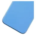 Back Housing With Small Components Pre-Installed For iPhone XR (No Logo) (Aftermarket Plus) (Blue)