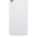 Back Housing W/ Small Components Pre-Installed For iPhone XR (No Logo) (Aftermarket Plus) (White)