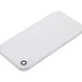 Back Housing W/ Small Components Pre-Installed For iPhone XR (No Logo) (Aftermarket Plus) (White)