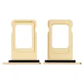 Single Sim Card Tray For iPhone XR (Yellow)