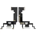 Charging Port Flex Cable For iPhone XR (Aftermarket) (White)