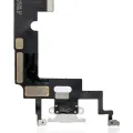 Charging Port Flex Cable For iPhone XR (Aftermarket) (White)