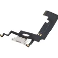 Charging Port Flex Cable For iPhone XR (Aftermarket) (White)