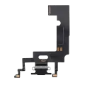 Charging Port Flex Cable For iPhone XR (Aftermarket) (Black)