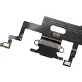 Charging Port Flex Cable For iPhone XR (Aftermarket) (Black)