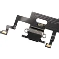Charging Port Flex Cable For iPhone XR (Aftermarket) (Black)