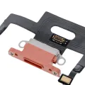 Charging Port Flex Cable For iPhone XR (Aftermarket) (Coral)