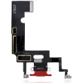 Charging Port Flex Cable For iPhone XR (Aftermarket) (Red)