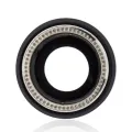 Back Camera Lens With Bracket & Bezel For iPhone XR (Real Sapphire) (Premium) (Black) (10 Pack)