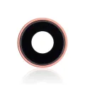 Back Camera Lens With Bracket & Bezel For iPhone XR (Real Sapphire) (Premium) (Coral) (10 Pack)