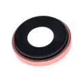 Back Camera Lens With Bracket & Bezel For iPhone XR (Real Sapphire) (Premium) (Coral) (10 Pack)