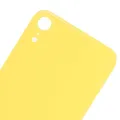 Back Cover Glass For iPhone XR (No Logo) (Yellow)