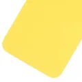 Back Cover Glass For iPhone XR (No Logo) (Yellow)