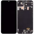 OLED Assembly With Frame For Samsung Galaxy A20 (A205 / 2019) (F Version) (Service Pack) (All Colors)