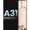 OLED Assembly With Frame For Samsung Galaxy A31 (A315 / 2020) (Service Pack) (All Colors)