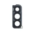Back Camera Lens With Bracket / Bezel For Samsung Galaxy A30s (A307 / 2019) (Prism Crush Black)