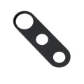 Back Camera Lens With Bracket / Bezel For Samsung Galaxy A30s (A307 / 2019) (Prism Crush Black)
