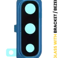 Back Camera Lens With Bracket / Bezel For Samsung Galaxy A30s (A307 / 2019) (Blue)