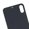 Back Cover Glass For iPhone XS (No Logo) (Silver)
