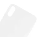 Back Cover Glass For iPhone XS (No Logo) (Silver)