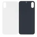Back Cover Glass For iPhone XS (No Logo) (Silver)