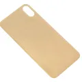 Back Glass With 3M Adhesive For iPhone XS (No Logo / Large Camera Hole) (Gold)