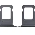 Single Sim Card Tray For iPhone XS Max (Space Gray)