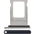 Single Sim Card Tray For iPhone XS Max (Silver)