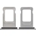 Single Sim Card Tray For iPhone XS Max (Silver)