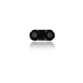 Loudspeaker / Mic Mesh For iPhone XS Max (Black) (10 Pack)